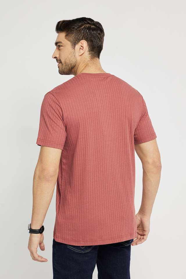 Solid-Cotton-Round-Neck-Men-s-T-Shirt