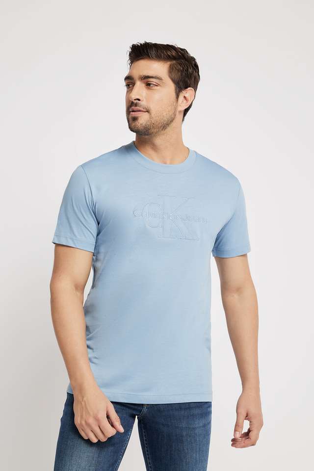 Solid-Cotton-Round-Neck-Men-s-T-Shirt
