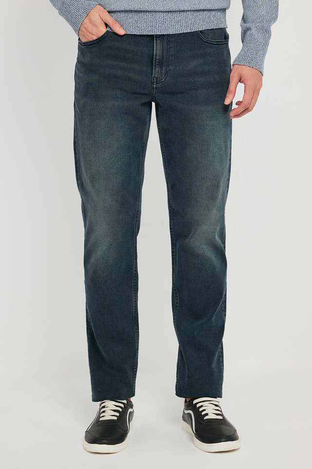 Light-Wash-Cotton-Skinny-Fit-Men-s-Jeans