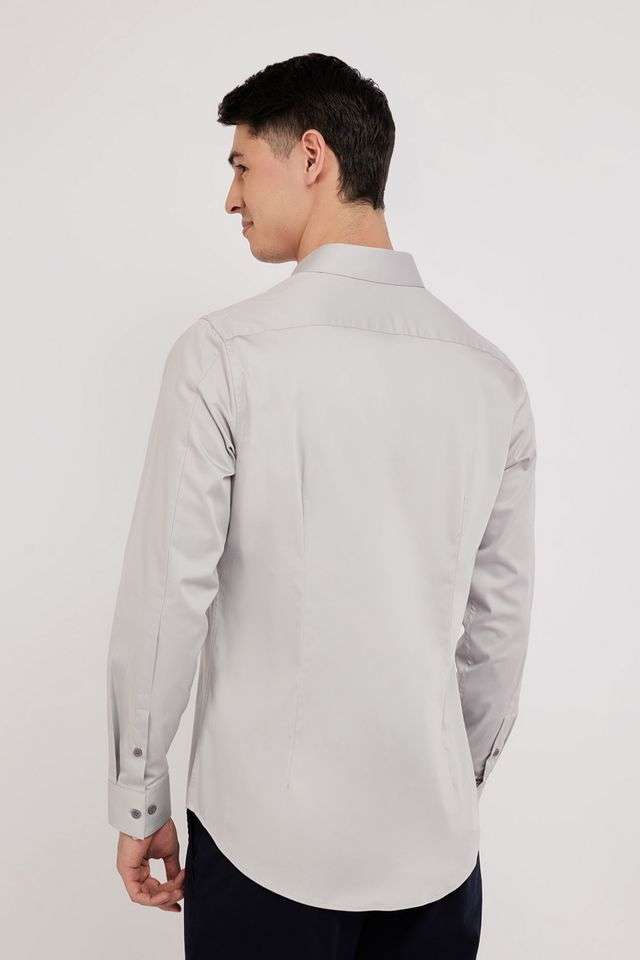 Solid-Cotton-Slim-Fit-Men-s-Casual-Shirt
