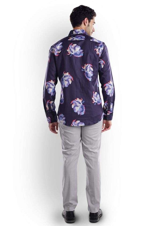 Printed-Cotton-Blend-Regular-Fit-Men-s-Casual-Shirt