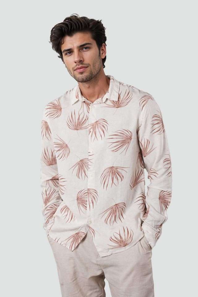 Printed-Blended-Fabric-Regular-Fit-Men-s-Casual-Wear-Shirt