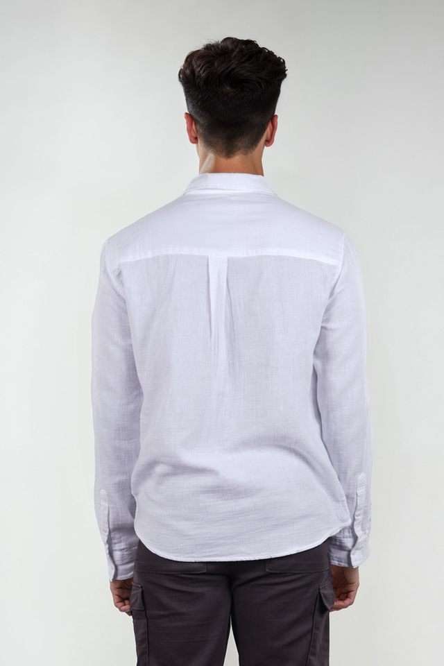 Solid-Cotton-Regular-Fit-Men-s-Casual-Shirt