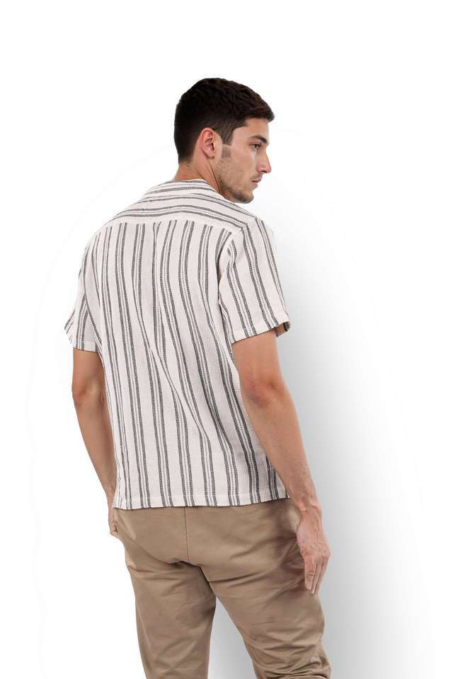 Solid-Cotton-Regular-Fit-Men-s-Casual-Shirt