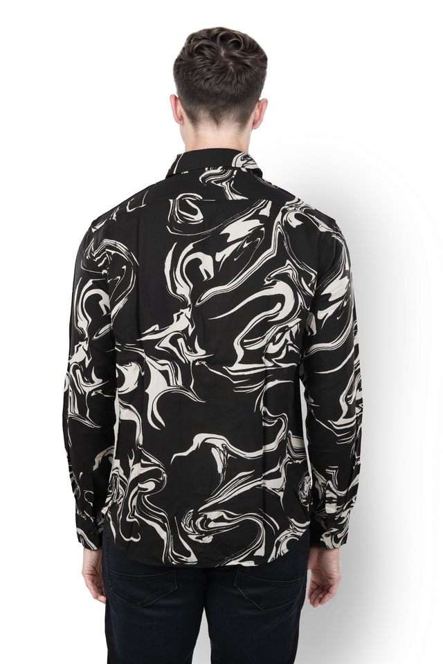 Printed-Viscose-Slim-Fit-Men-s-Casual-Wear-Shirt