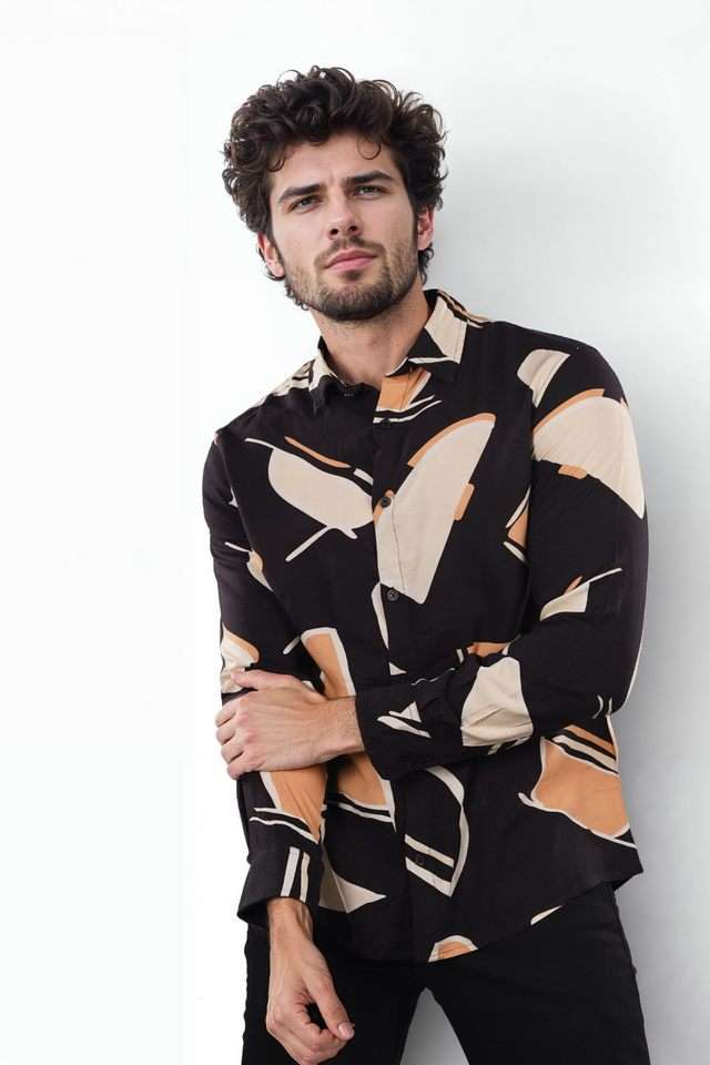 Printed-Viscose-Regular-Fit-Men-s-Casual-Shirt
