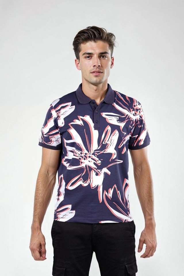 Printed-Cotton-Polo-Men-s-T-Shirt