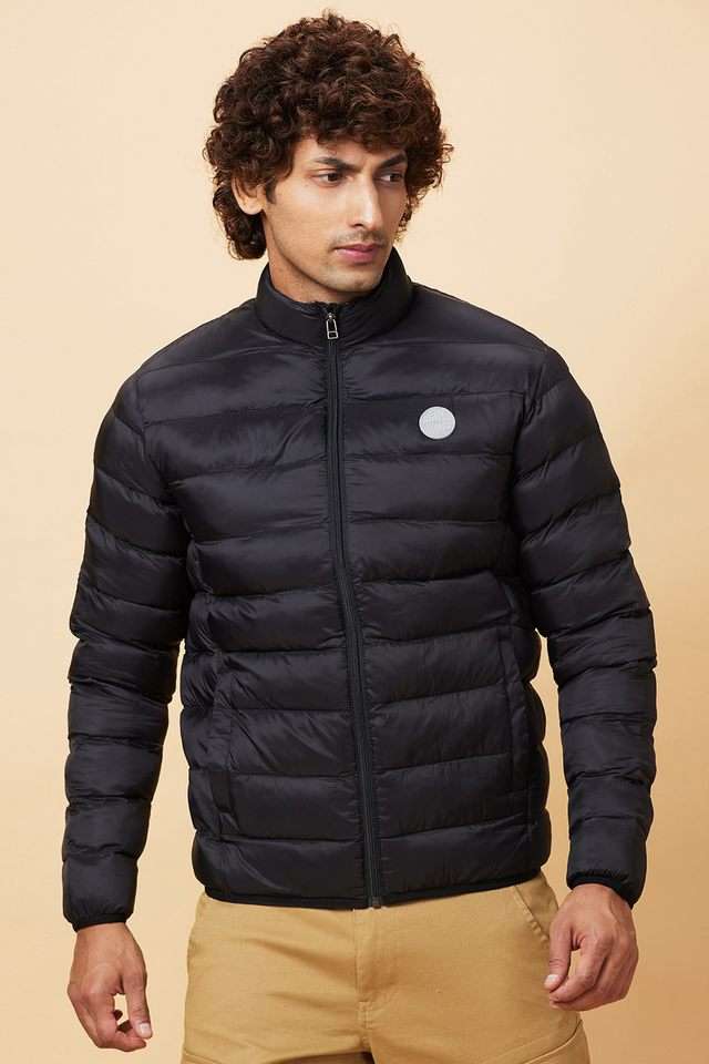 Solid-Polyester-Regular-Fit-Men-Jacket