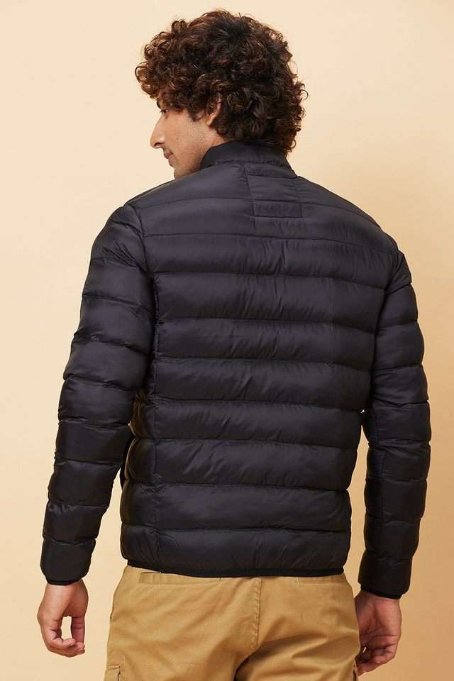 Solid-Polyester-Regular-Fit-Men-Jacket