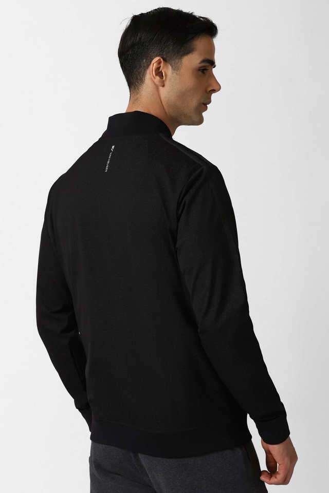 Solid-Cotton-Blend-Regular-Fit-Men-s-Casual-Jacket