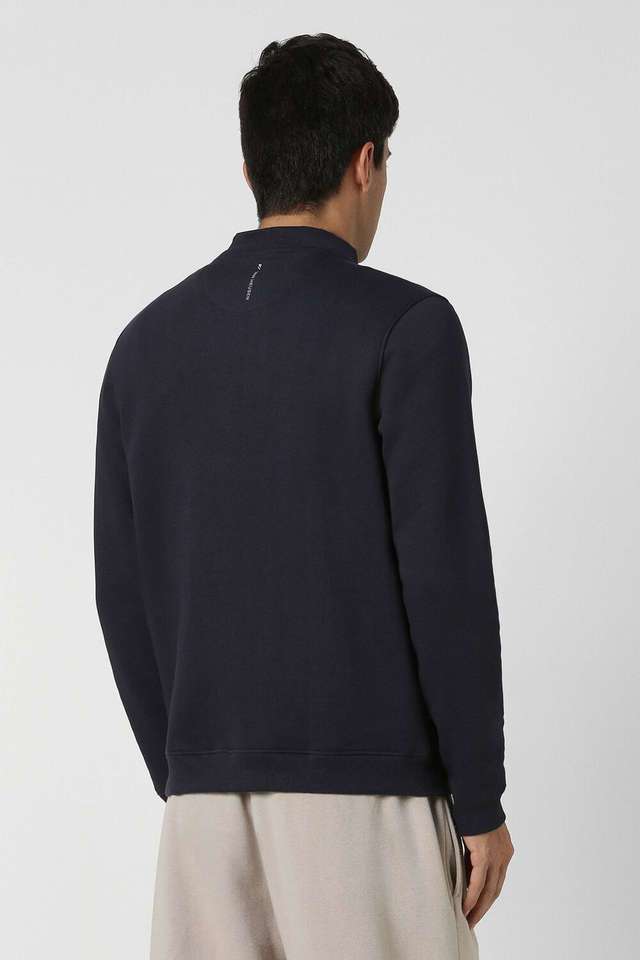 Solid-Polyester-Regular-Fit-Men-s-Casual-Wear-Jacket