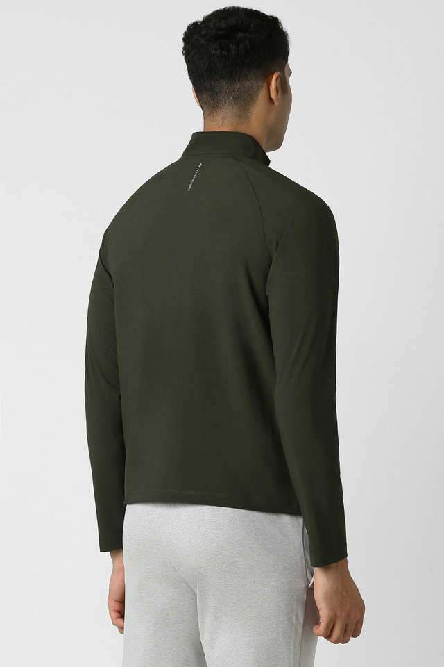 Solid-Nylon-Regular-Fit-Men-Jacket