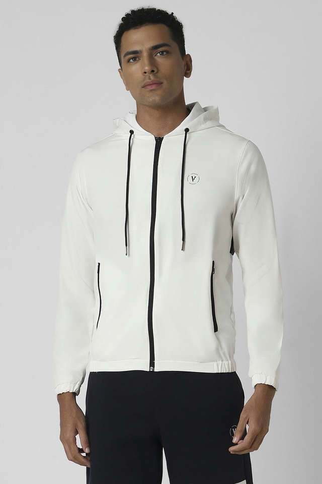 Solid-Blended-Fabric-Regular-Fit-Men-Jacket