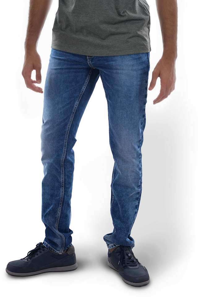 Light-Wash-Cotton-Slim-Fit-Men-s-Jeans