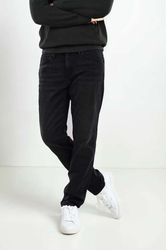 Light-Wash-Cotton-Straight-Fit-Men-s-Jeans