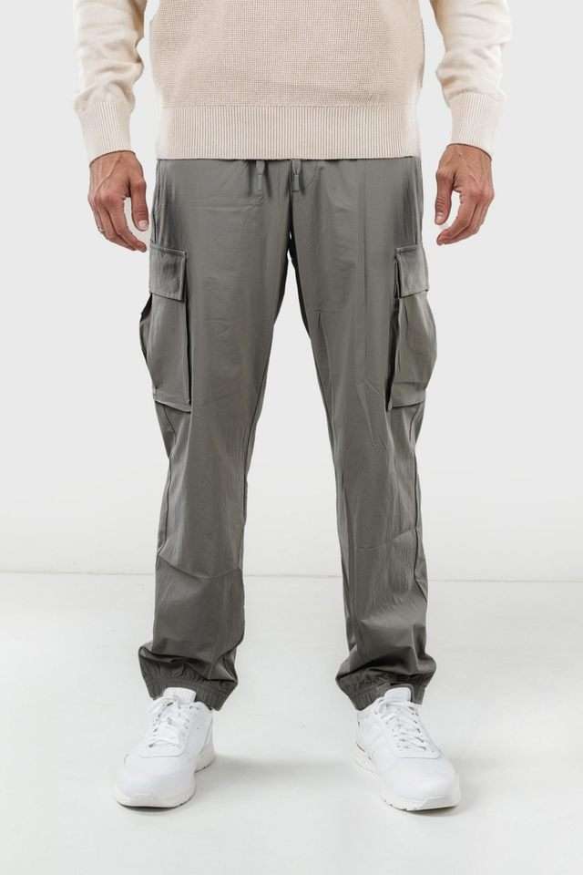Solid-Blended-Fabric-Straight-Fit-Men-s-Casual-Wear-Trousers