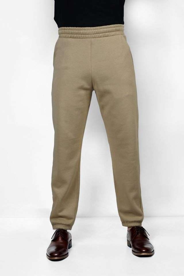 Solid-Cotton-Blend-Slim-Fit-Men-s-Casual-Wear-Trousers