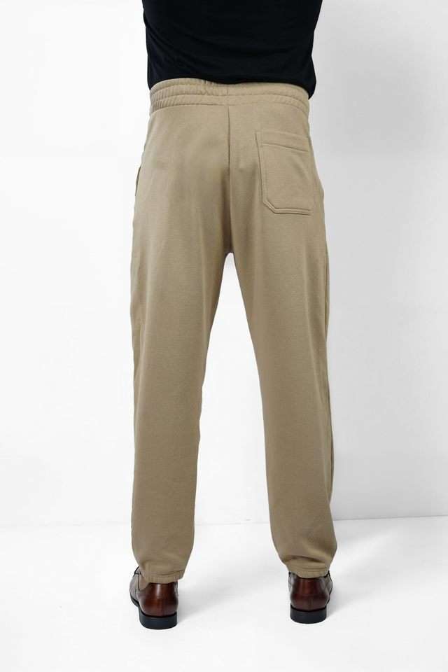 Solid-Cotton-Blend-Slim-Fit-Men-s-Casual-Wear-Trousers