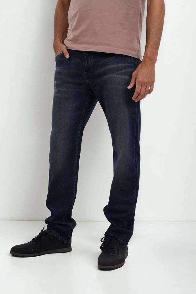 Light-Wash-Cotton-Straight-Fit-Men-s-Jeans