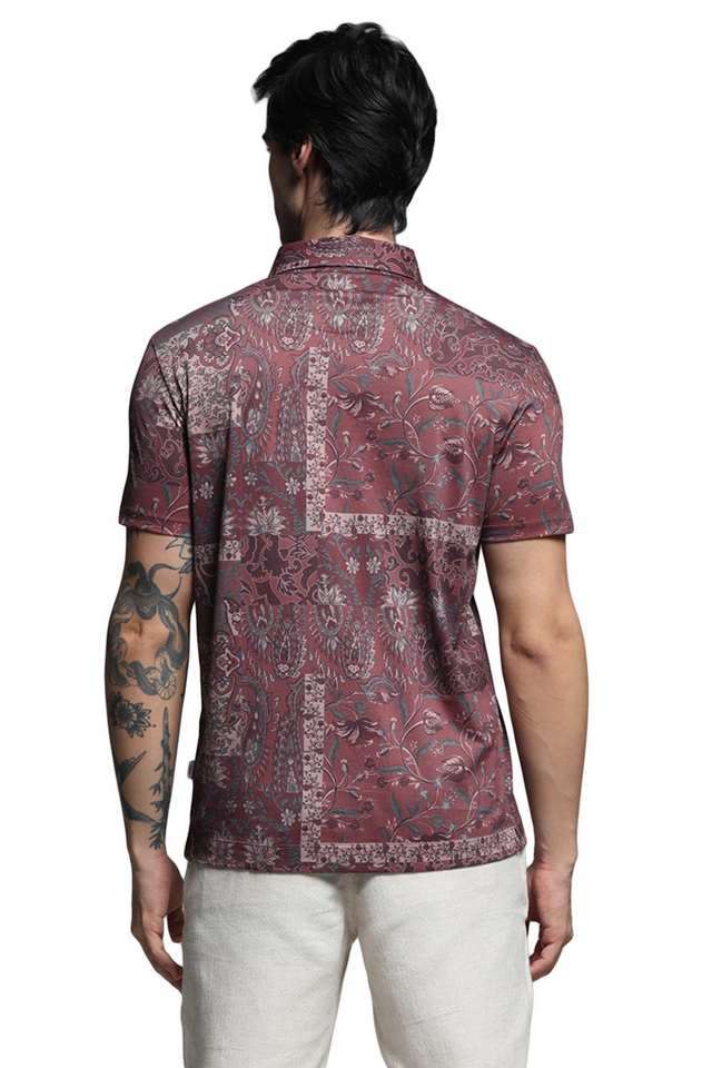 Printed-Cotton-Polo-Men-s-T-Shirt