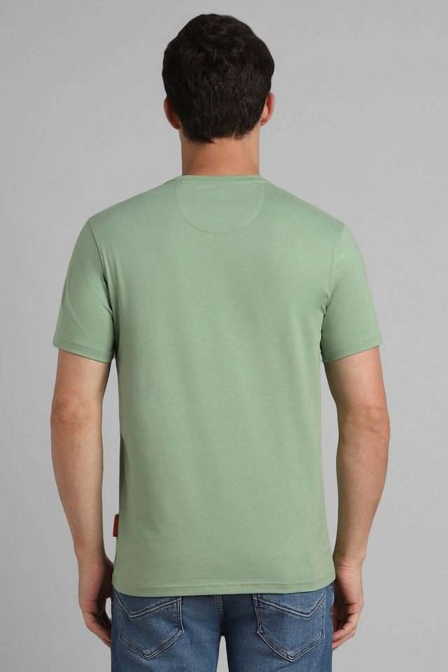Printed-Blended-Fabric-Slim-Fit-Men-T-Shirt