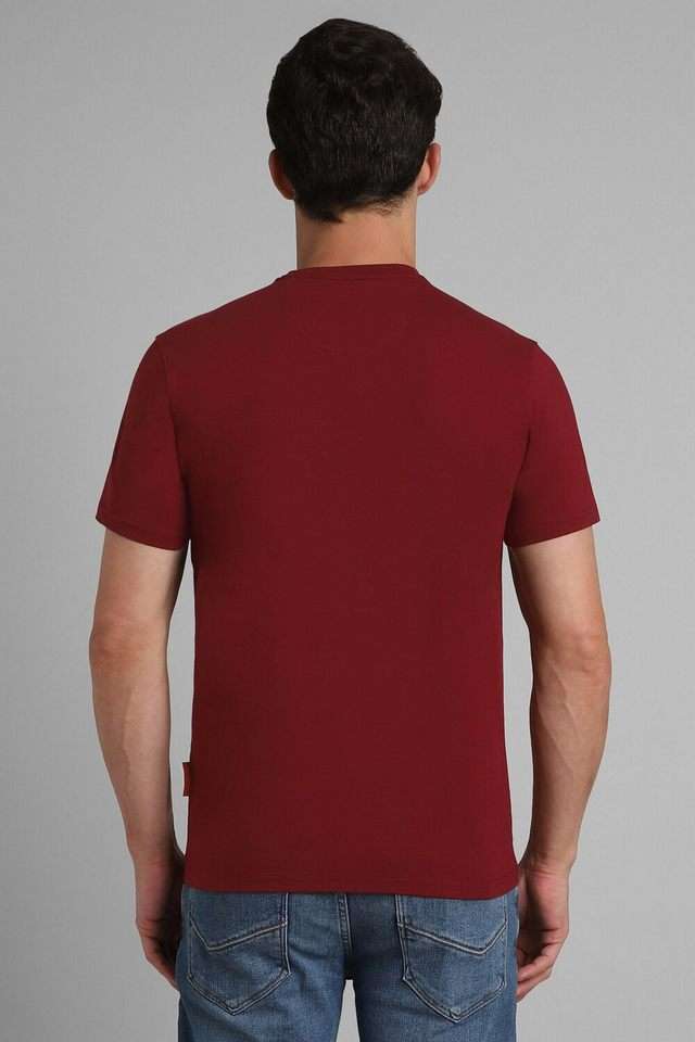 Printed-Blended-Fabric-Slim-Fit-Men-T-Shirt