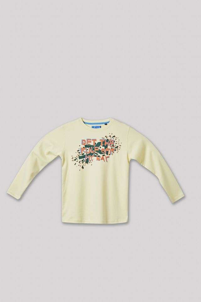 Solid-Cotton-Regular-Fit-Boys-T-Shirt