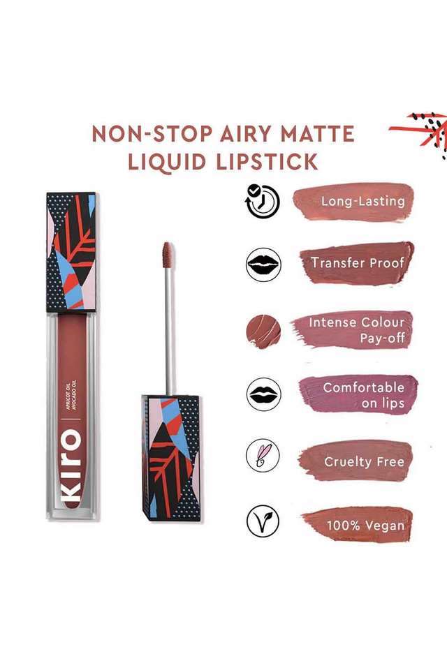 Non-Stop-Airy-Matte-Liquid-Lipstick---Pink-Pepper -5-ml