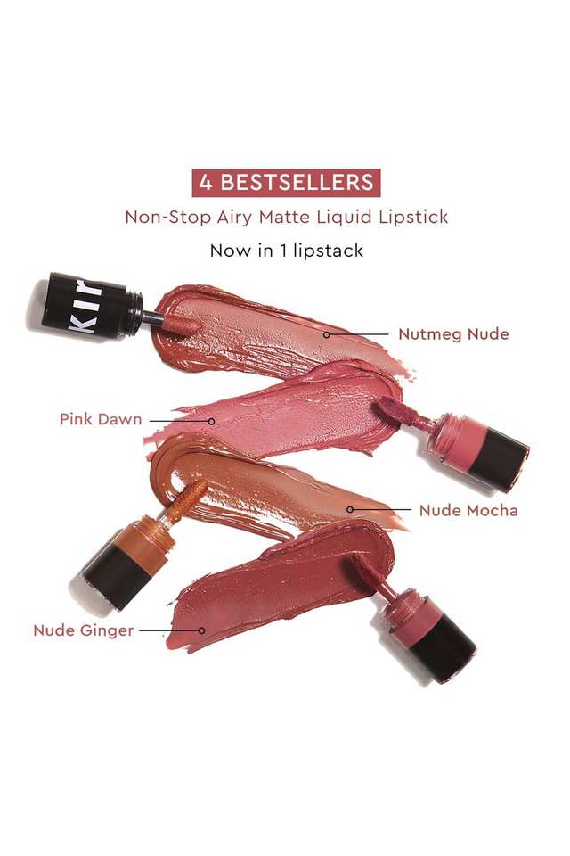 Four-Play-Non-Stop-Airy-Matte-Liquid-Lipstick---Ultimate-Quad -6-ml