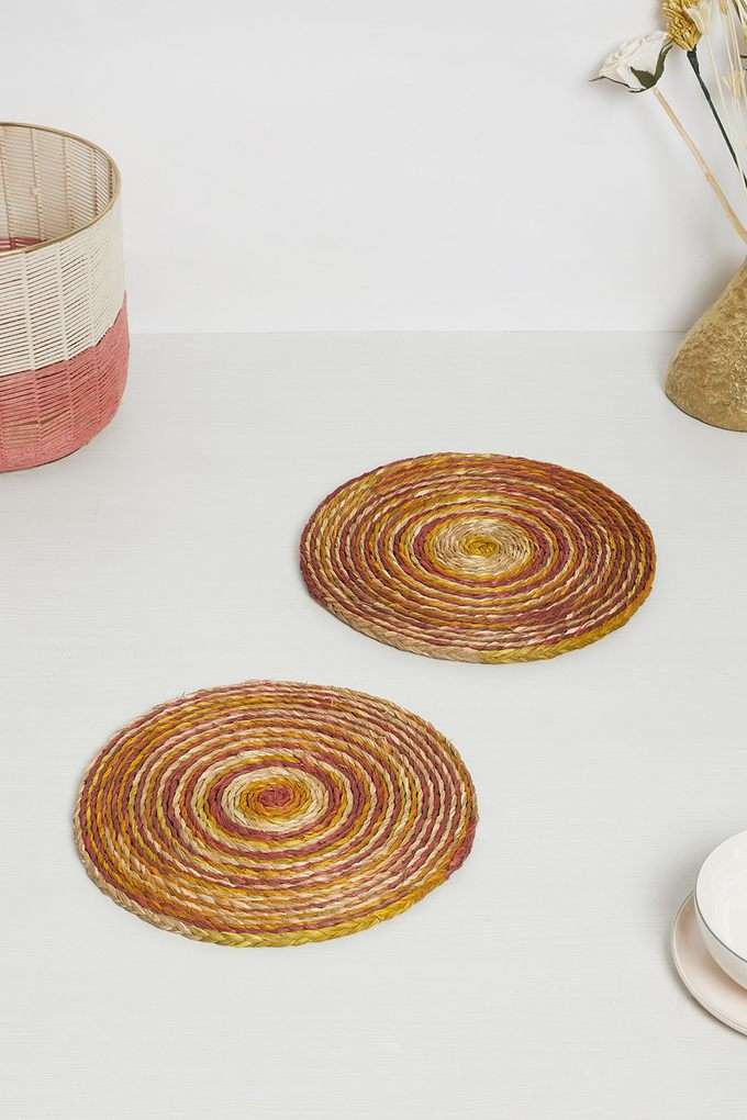 Sundried-Seagrass-Melange-Placemats-S/2