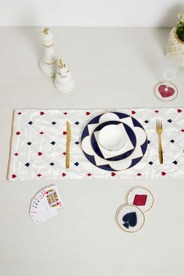 Soliatire-Cards-Lurex-Runner-Ivory