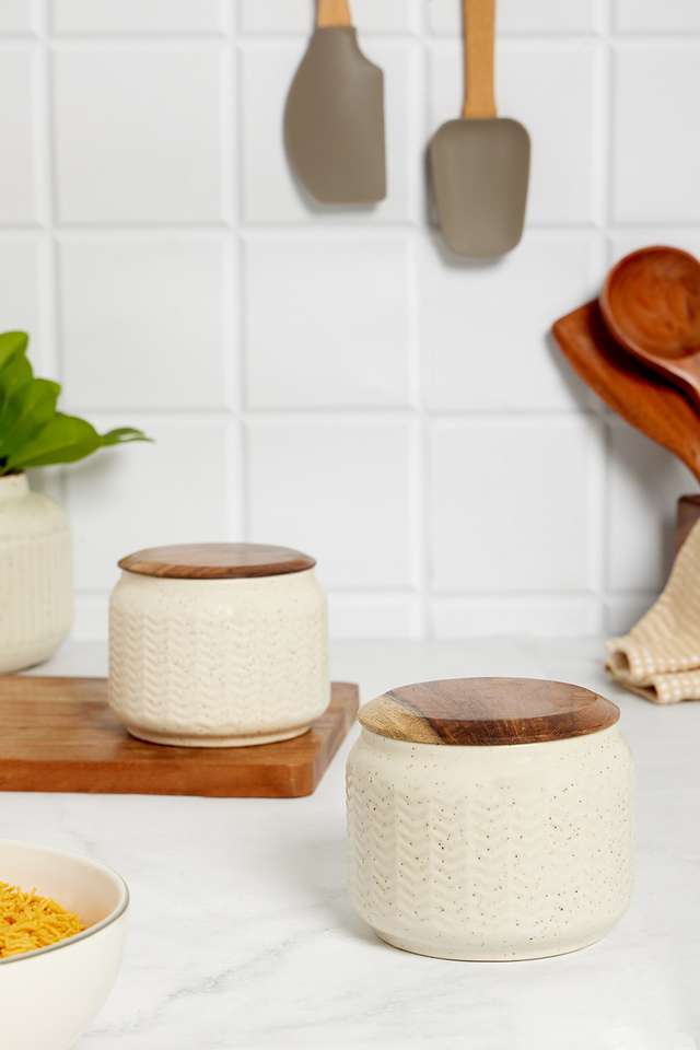 Gloden-Garden-Jar-S/2-500-ml-Ivory