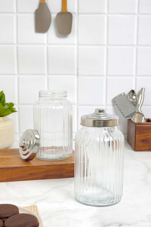 Grace-Ribbed-Jar-1.4L-Set-of-2