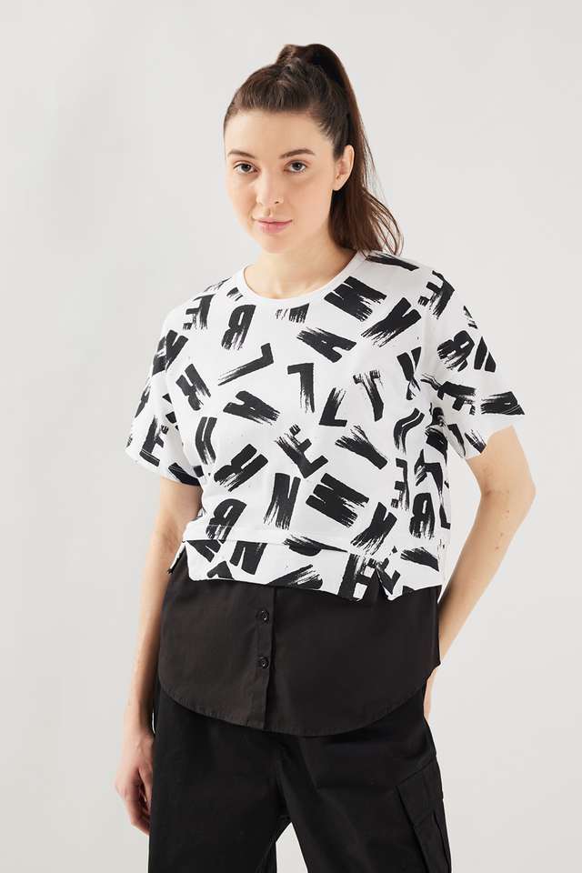 Printed-Cotton-Women-s-T-Shirt