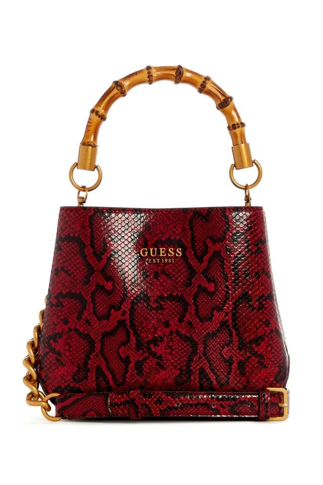 Zipper-Closure-PU-Women-s-Eire-Small-Bucket-Satchel
