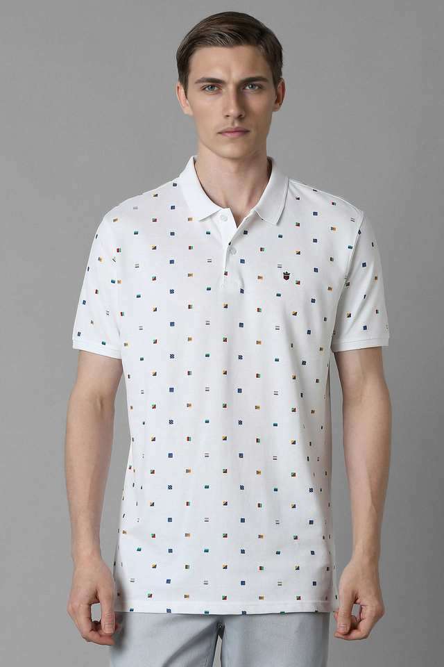 Solid-Cotton-Slim-Fit-Men-Polo-T-Shirt