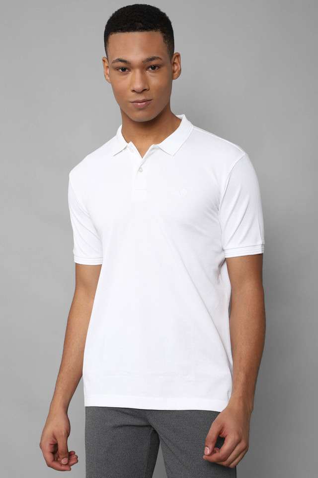 Solid-Cotton-Regular-Fit-Men-Polo-T-Shirt