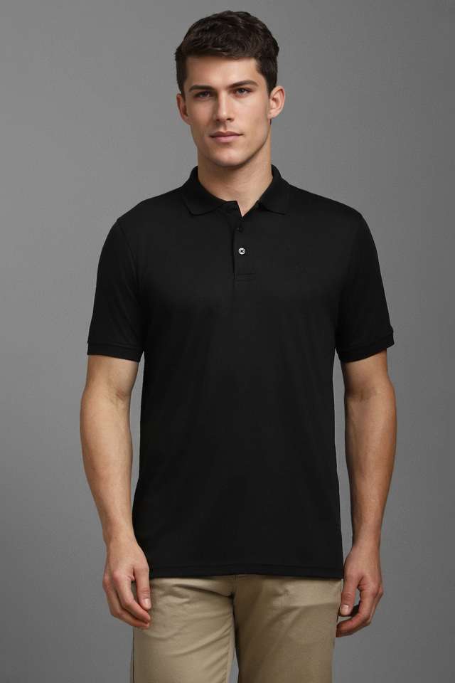 Solid-Cotton-Polo-Men-s-T-Shirt