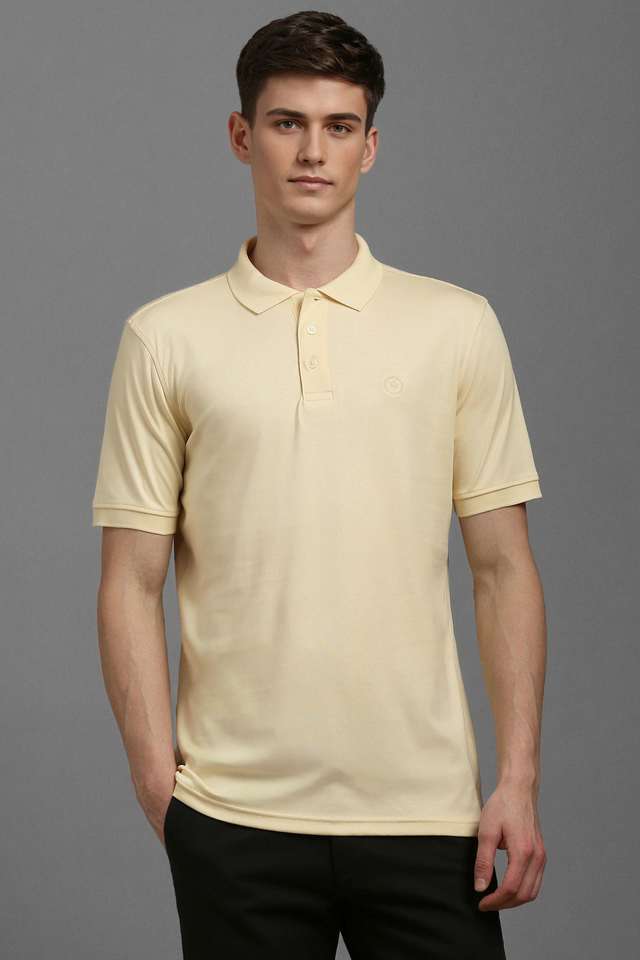Solid-Cotton-Polo-Men-s-T-Shirt
