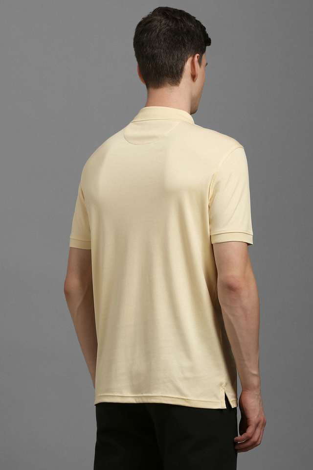 Solid-Cotton-Polo-Men-s-T-Shirt