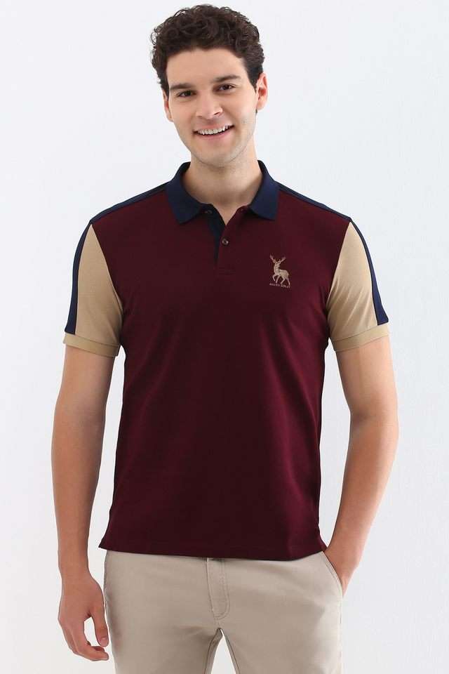 Solid-Cotton-Polo-Men-s-T-Shirt