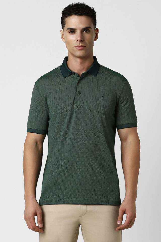 Textured-Cotton-Polo-Men-s-T-Shirt
