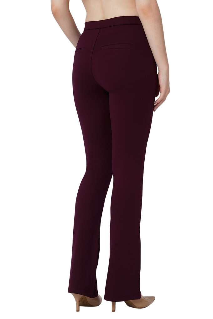 Solid-Viscose-Flared-Fit-Women-s-Treggings