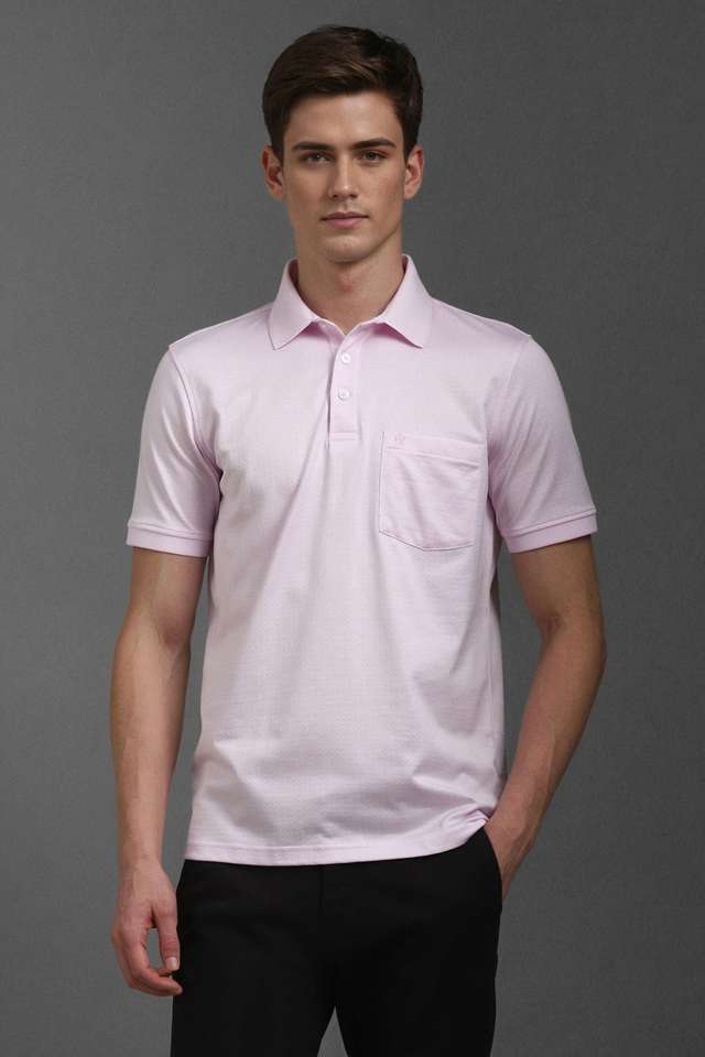 Jacquard-Cotton-Polo-Men-s-T-Shirt