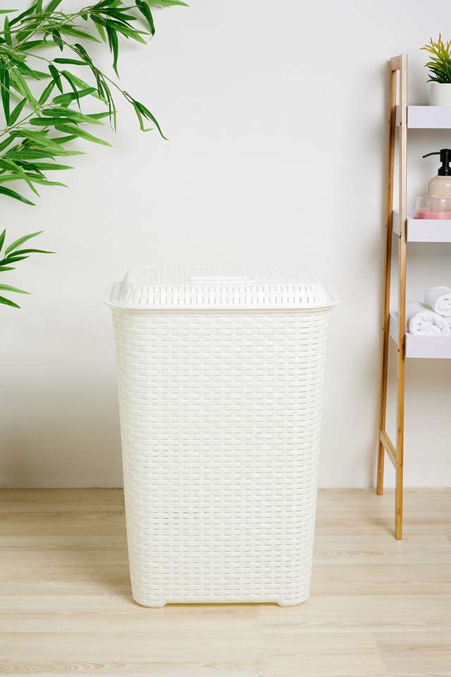 Orion-Basket-Weave-With-Lid-White-50L