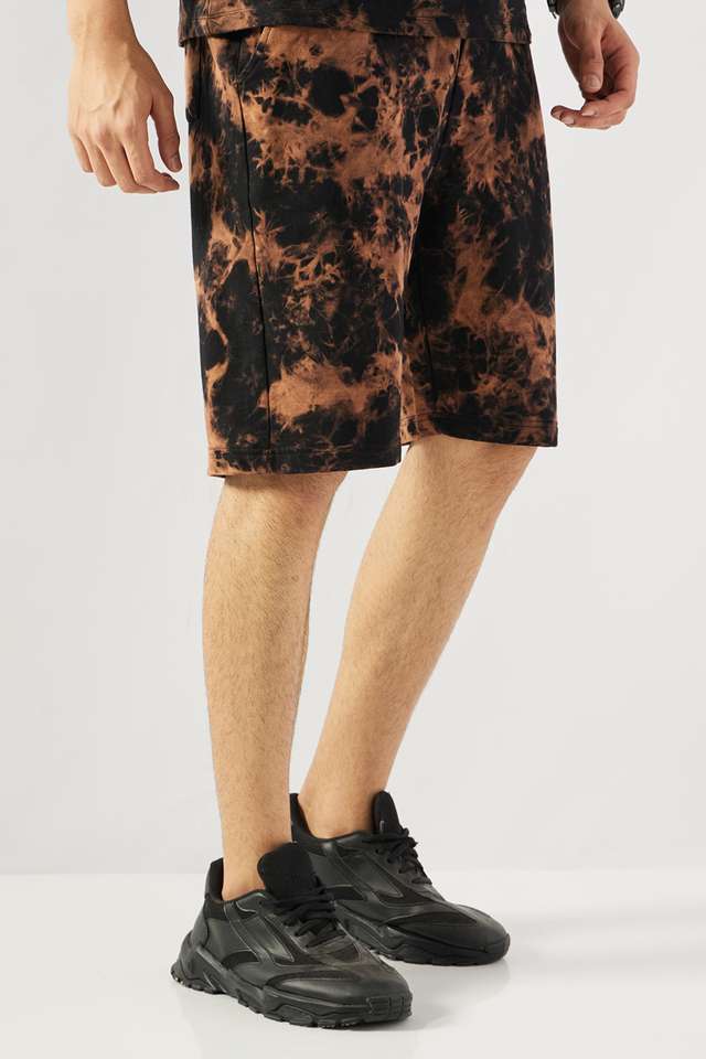 Tie-&-Dye-Cotton-Relaxed-Fit-Men-s-Shorts