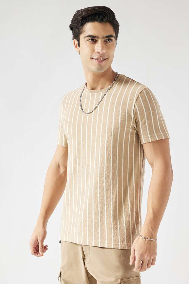 Stripes-Cotton-Round-Neck-Men-s-T-Shirt