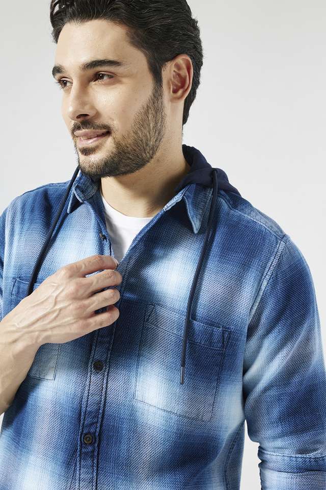 Checks-Cotton-Slim-Fit-Men-s-Casual-Wear-Shirt