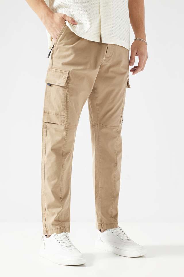 Solid-Cotton-Blend-Slim-Fit-Men-s-Joggers