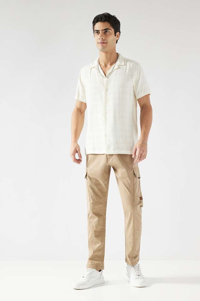Solid-Cotton-Blend-Slim-Fit-Men-s-Joggers